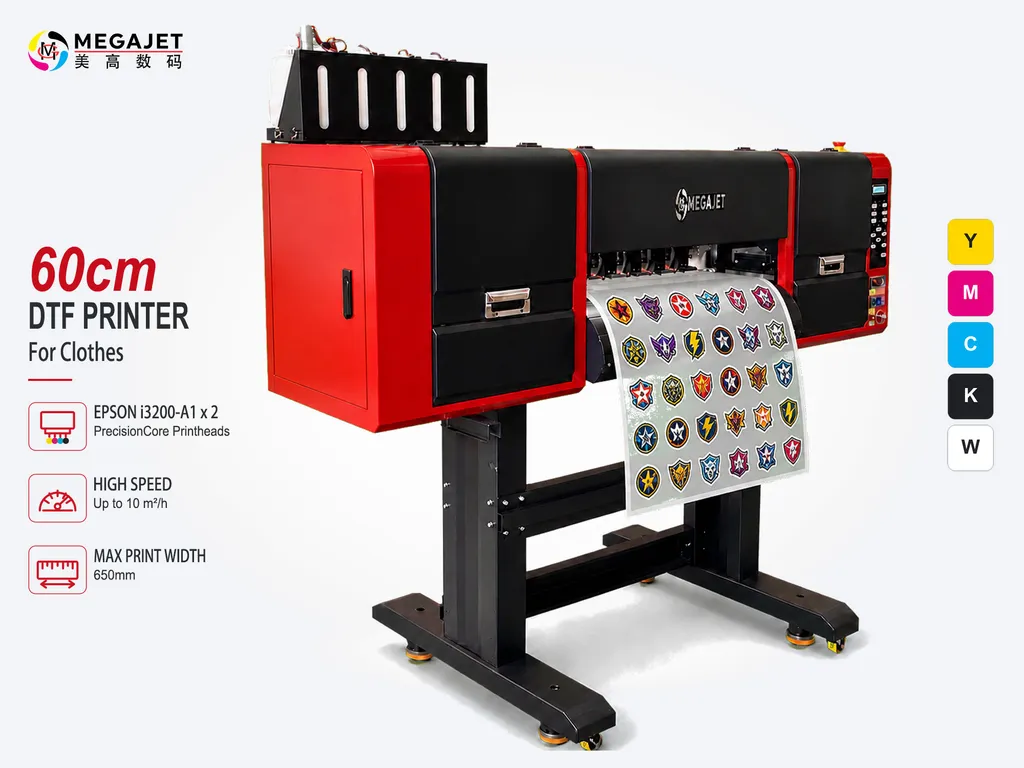 Megajet 60cm dtf printer