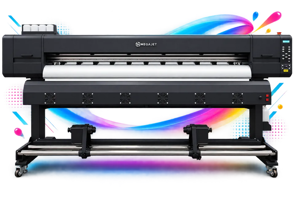 Megajet 180cm sublimation printer overview