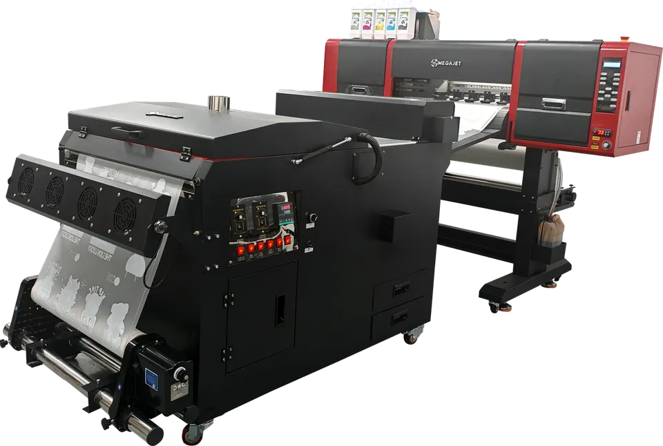 Megajet 60cm dtf printer with shaker