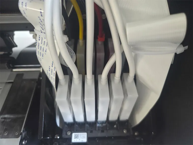 Dual Epson XP600 printheads layout