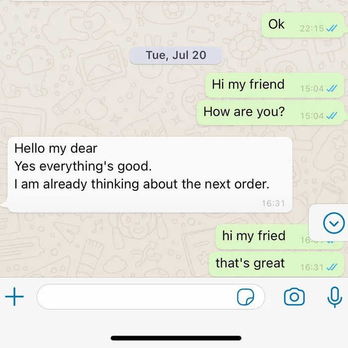 Megajet client feedback 1