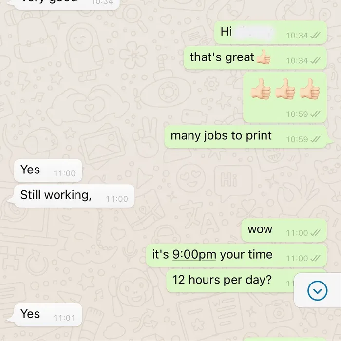 Megajet client feedback 3