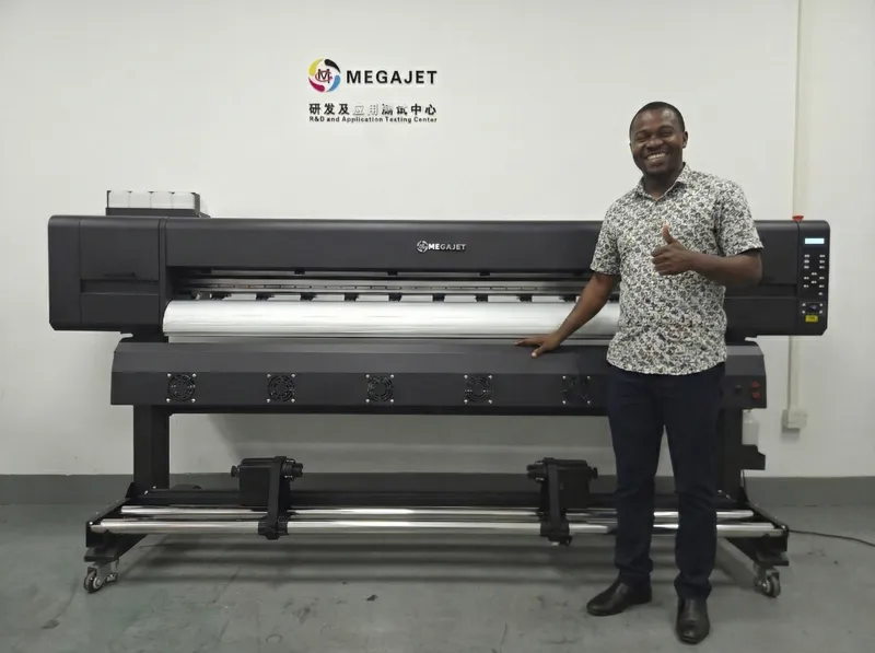 Megajet customer in Nigeria